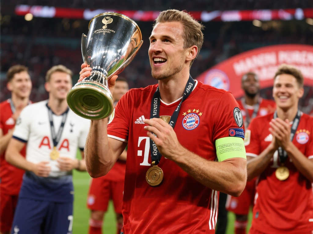 首夺冠军!凯恩激动庆祝,与戴尔热烈拥抱,德甲官方送祝福 首夺冠军!凯恩激动庆祝,与戴尔热烈拥抱,德甲官方送祝福